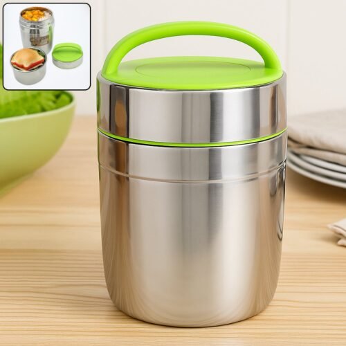 5525_steel_leak_proof_tiffin_box_1_8l.jpg LEAK-PROOF THERMOS FLASK FOR HOT FOOD, VACUUM INSULATED LUNCH BOX (1.8 L)