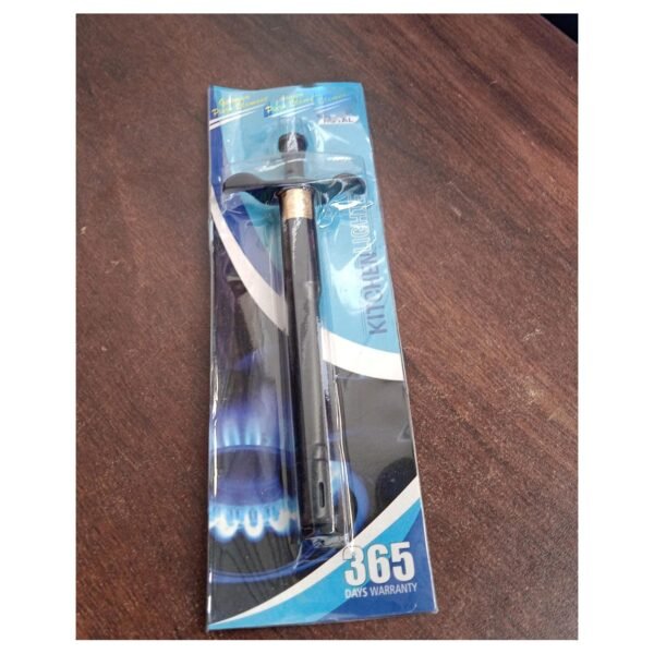 55_53786eb5-8fff-44ff-a5a7-fde224de2552.jpg Stainless Steel Black Gas Lighter for Gas Stove, Long Lasting (1 Pc)