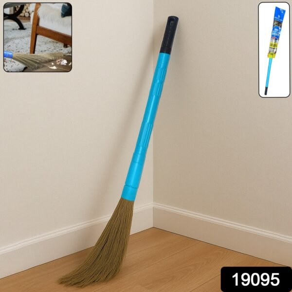 56519095-110Pc-Expandablebroomg612-Av-Sv.jpg Pro Clean Expandable Floor Broom with Plastic Handle
