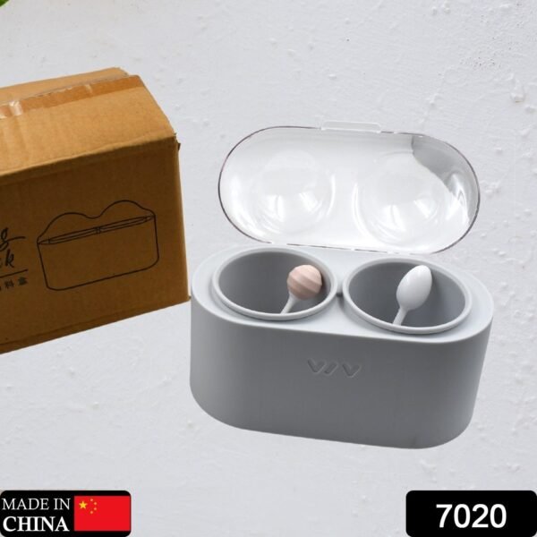 5692ab33-b2bc-4693-b6b3-cca581dc1cae.jpg Spice Storage Containers, Condiment Jars, with Lid And Spoon, dust-proof And Moisture-proof, non-slip Bottom, tray Card Slot Design, detachable, easy To Clean, used To Contain Various Seasonings, plastic