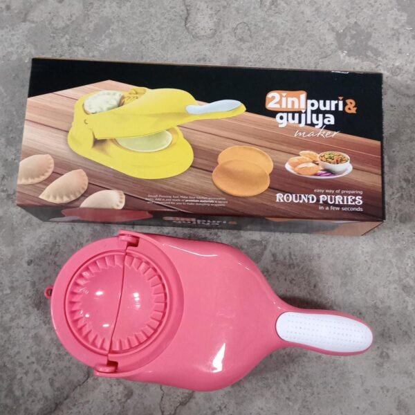 2-in-1 Dumpling Press Mould for Gujiya & Momos