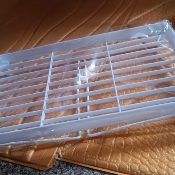 Plastic Bathroom Organizer Kitchen Utility Storage Rack (32x19.5 Cm / 1 Pc)