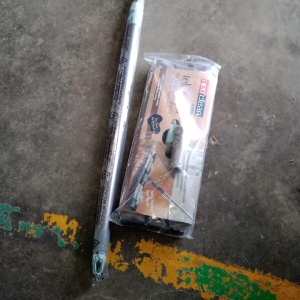 Multipurpose Wet and Dry Cleaning Microfiber Flat MOP Floor Cleaning Mop with , 360 Degree Rotating Head and Telescopic Handle Steel Rod Long Handle Dry Mops, Standard (1 Piece, Multi-Colour)