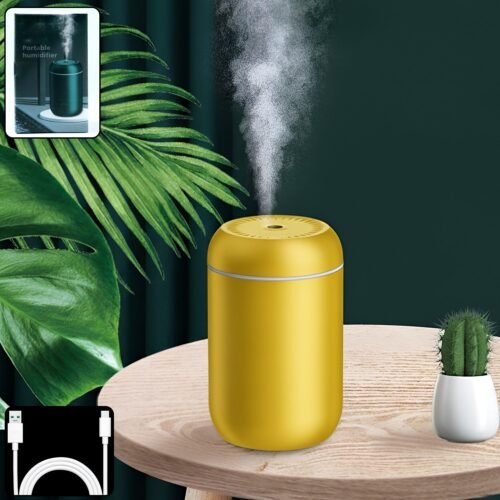 Portable USB Powered Mini Air Humidifier (1 Pc)