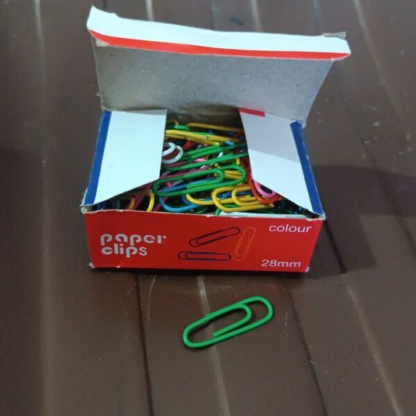 Metal U Shape Paper Pin / Clip 28 mm (100 Pcs Set)