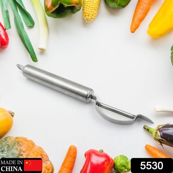 Ergonomic Kitchen Vegetable & Fruit Peeler for Daily Use (1 Pc)