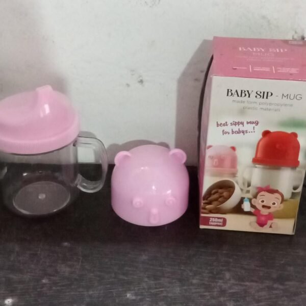 Baby Milk Sippy Mug – Leakproof Lightweight Nursing Cup for Kids (250 Ml / 1 Pc)
