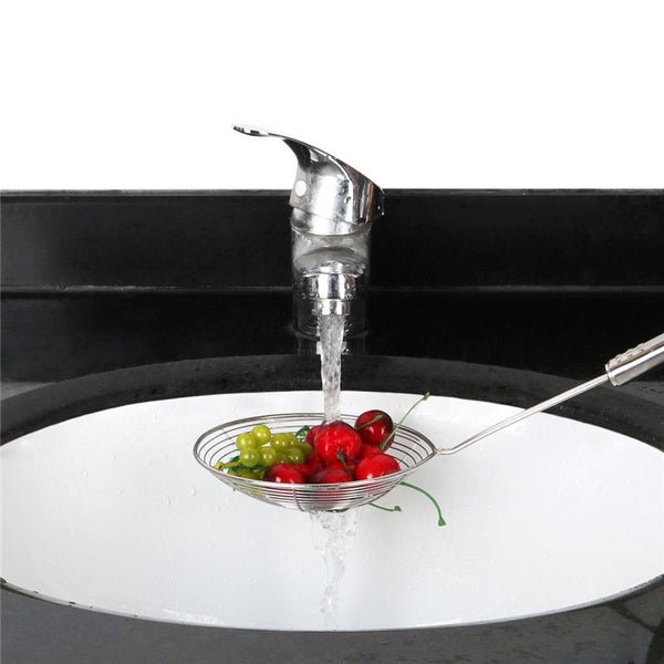 Round Stainless Steel Deep Fry  / Mesh Strainer