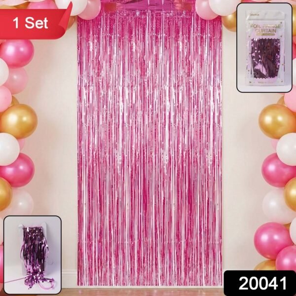 59020041-610Pc-DD_20041-Av-Sv.jpg Decorative Foil Fringe Curtain for Birthday & Party Decoration