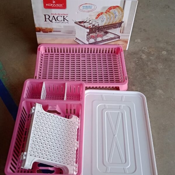 5970ffba-11ae-4414-85c2-436ddc0cb2b6.jpg Plastic Kitchen Organizer Rack with Water Storing Tray