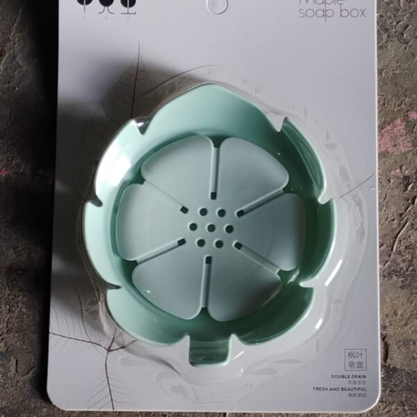 Plastic Flowers Soap Dish Bathroom Accessories Set Shower Gift ,Sabudani (1 Pc)