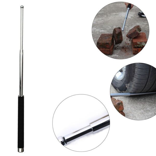 Multi-Function Collapsible Self Defense Stick Extended