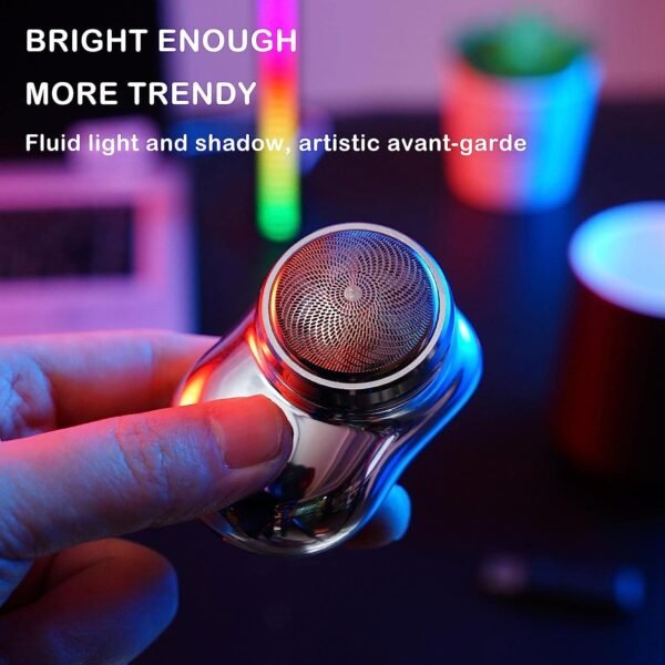 Mini Electric Shaver Portable Rechargeable Wireless Beard Hair Razor for Men and Women