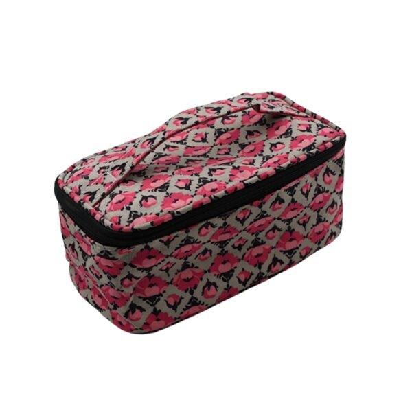 Travel Makeup Bag with Small Pouch – Waterproof Cosmetic Organizer