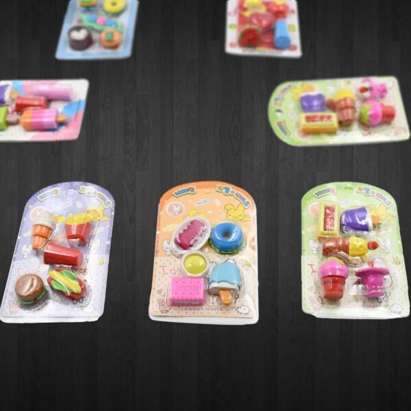 5_14d6c129-968a-4168-b3ca-9dda2dc81848.jpg Mix Design Fancy Erasers Set (1 Set)