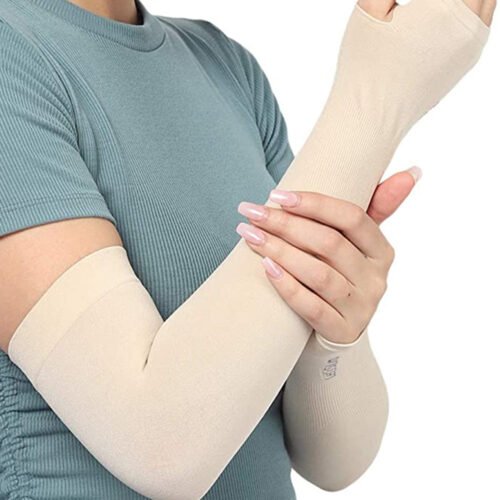 Unisex Men or Women Fieldway Arm Sleeves Gym Sports Gloves for Sun Burn
