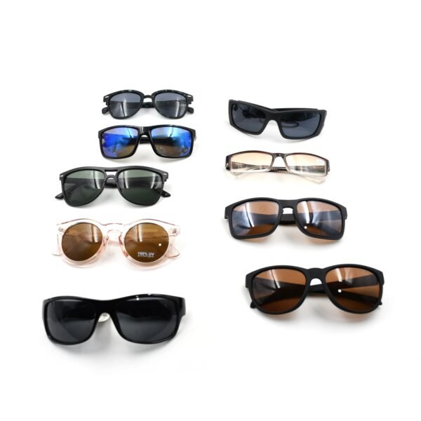 Mixed Design Sunglasses for Outdoor UV Protection (1 Pc)