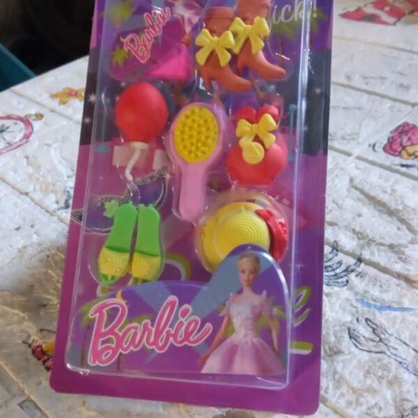 Fancy & Stylish Mini Erasers for Kids (9 Pc Set) - Fun Designs, Party Favors