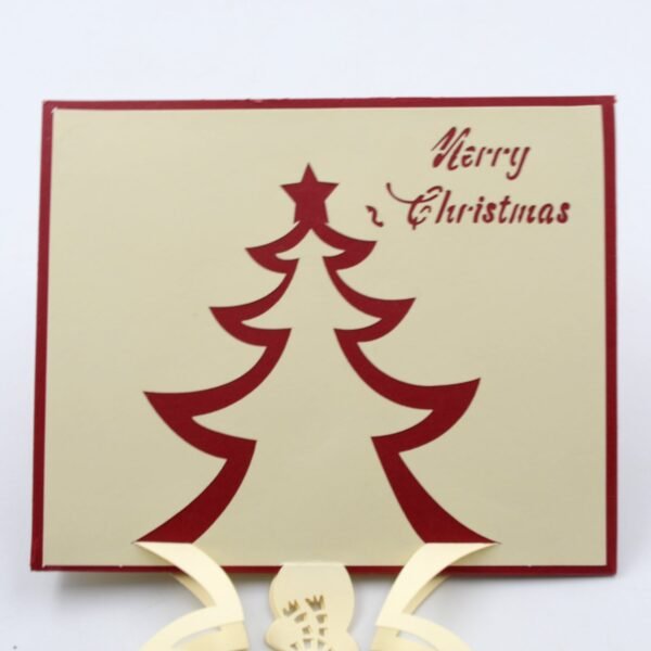5_463b5a0c-80ae-4eec-b572-c9163928e961.jpg Unique 3D -Up Wishing Card (Christmas): 1 Pc