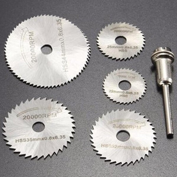 5_4a129771-fcd3-484e-a3ad-6b975c245067.jpg 6pcs Metal HSS Circular Saw Blade Set Cutting Discs for Rotary Tool