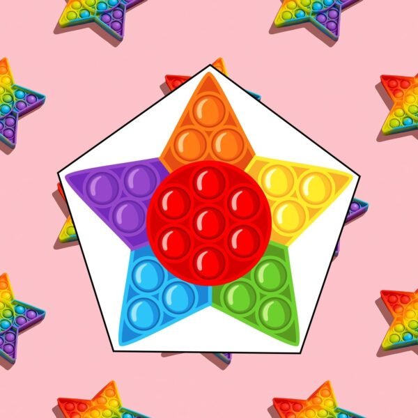 5_52261b50-6009-4e87-8776-ee642c95c1fa.jpg Star Fidget Toy fidget tool Used for playing purposes and all, especially for kids