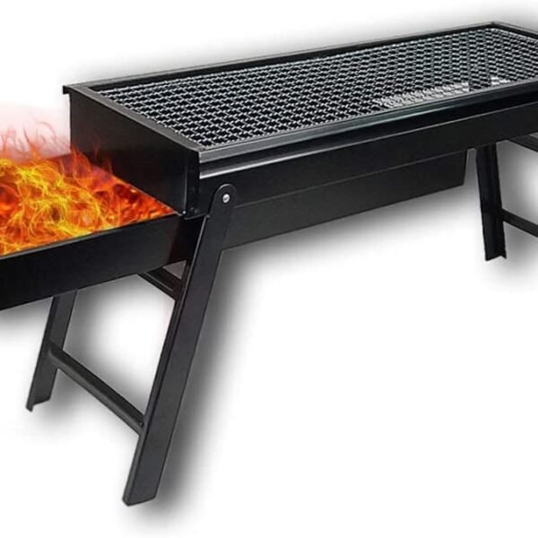 Folding Portable Barbeque BBQ Grill Set for Outdoor and Home