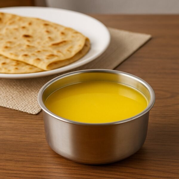 Stainless Steel Table Small Dish Bowl Plate Set for Side Dish, Sauce  (1 Pc)