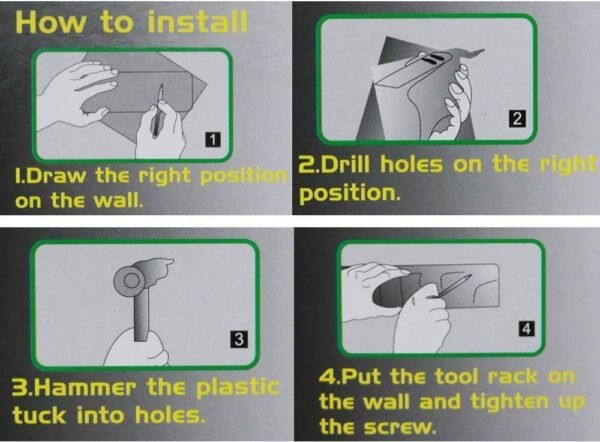 5_aaa4ae78-4dd8-4eb1-a071-5b3a335272f0.jpg 3 Layer Mop and Broom Holder