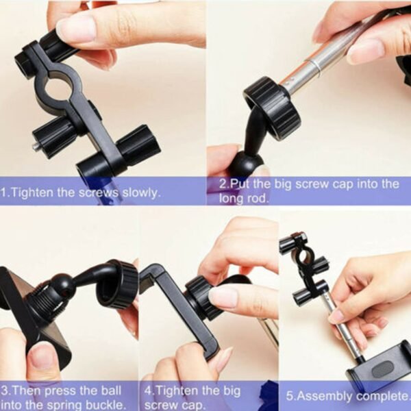 2-in-1 Universal Car Mobile Holder for Dashboard & Air Vent with Aroma