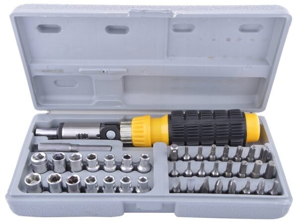 5_e2573619-91c6-4f3b-9c76-4f8c7397ef97.jpg Socket and Screwdriver Tool Kit Accessories (41 pcs)