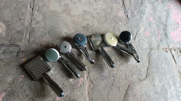 5a73bbda-d7b4-443c-81f6-6c61d593a95b.jpg Plastic High Pressure Handheld Shower Head (1 Pc / Mix Design & Size)