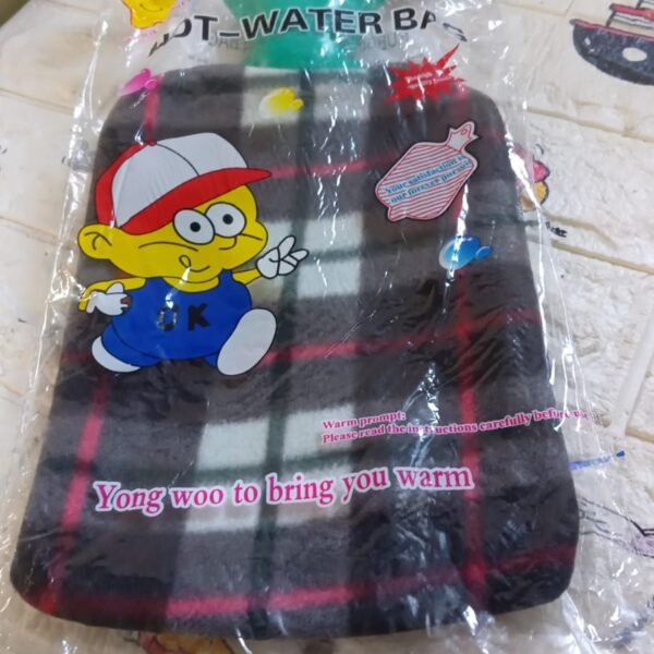 Hot Water Bag With Cover For Pain Relief, Menstrual Cramps (1 Pc)