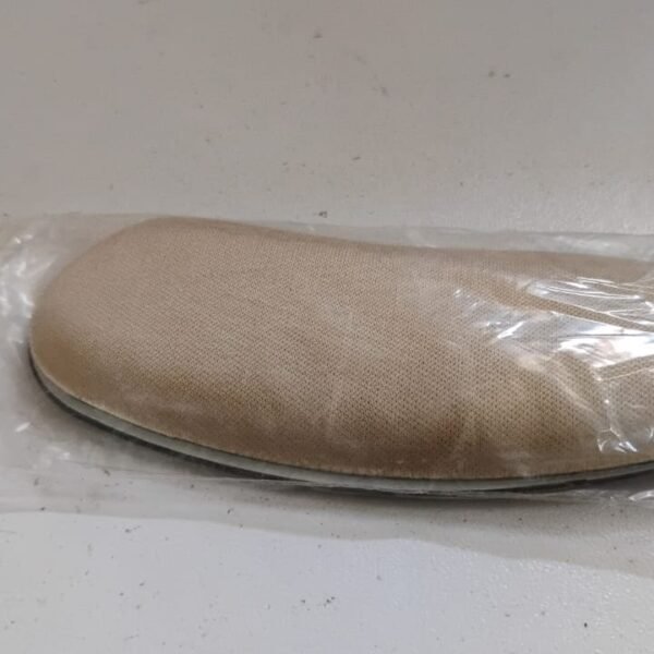 Fabric Sticky Shoe Back Heel Insoles Protector Liner Pads (1 Pair)