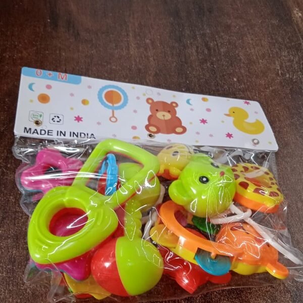 Baby Rattle Toy Collection for Infants 8 Pcs Set