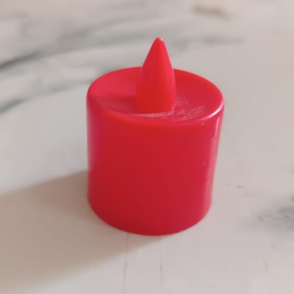 5c119d60-42b9-4519-b178-591037149e5f.jpg Electrical Candles Diya LED Tea Light, Diwali(1 Pc / Red)