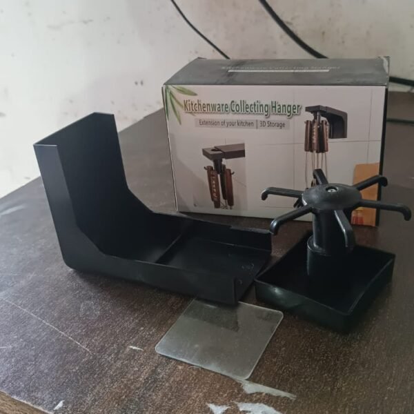 5c471203-66cd-424b-9088-6eb2ef4ec2c5_a62a864c-8c44-499a-8526-7ba64c0c8d2d.jpg Self Adhesive 360 Degree Rotating Cooking Utensils Holder (1 Pc)