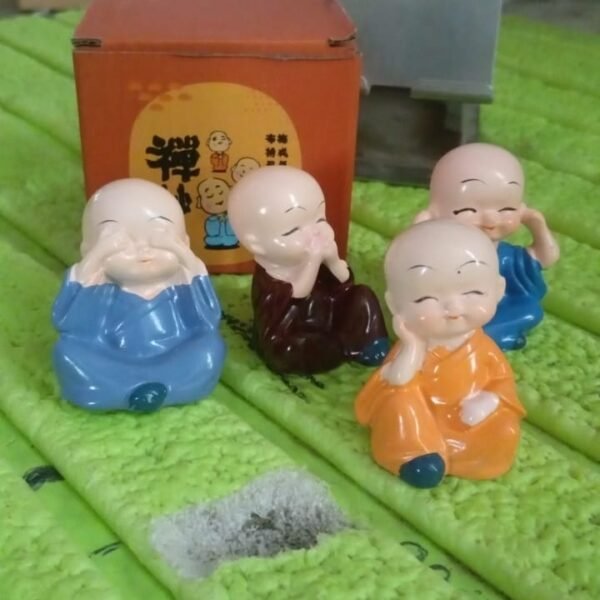 Baby Buddha 4Pc and show piece used for house, office and official decorations etc