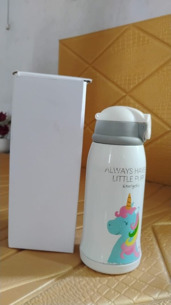 5cfba633-1318-44e8-bd33-cf2f349320fc.jpg Stainless Steel Double Wall Vacuum-Insulated Drink Water Bottle (500 ML Approx)