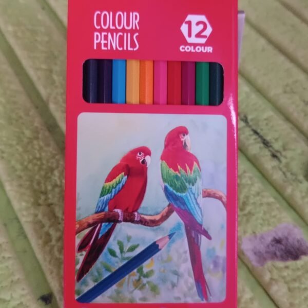 Art Drawing  Wooden Pencils Color (12 Pcs Set)