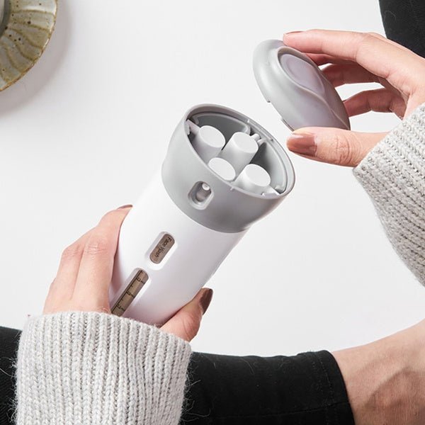 5dae6a4121cb170781d21f46-6-large.jpg 4 in 1 Travel Dispenser Bottle Set Travel Refillable Cosmetic Containers Set