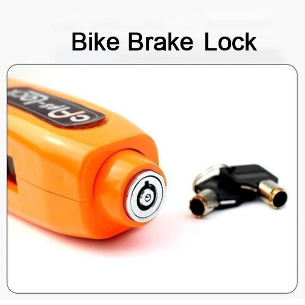 Heavy Duty Bike Brake Lock - Secure Locking System Handlebar and Brake Lever Grip
