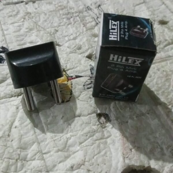 2 Pin 4 Amp Plug Converter, Plug Adapter With Color Box (1 Pc )