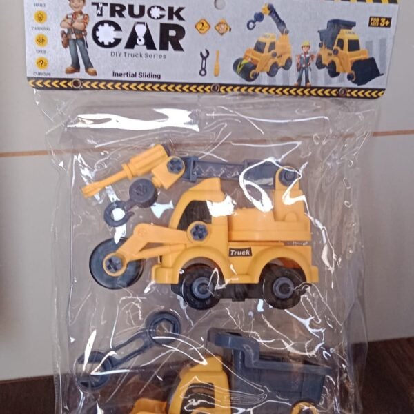 Engineering Vehicles Nut Assembly Toy (2 Pc Set)