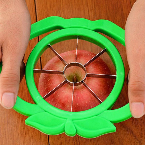 Plastic Apple Cutter Slicer with 8 Blades and Handle