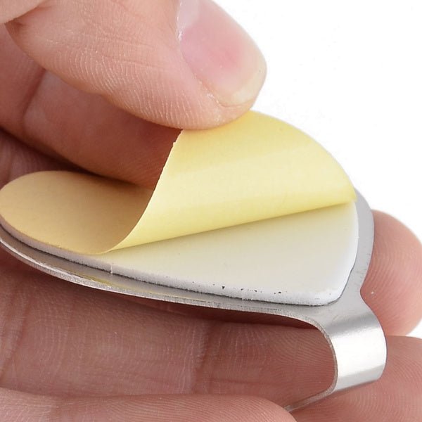 5f9be454b04b0228af3e331e-6-large.jpg Multipurpose Stainless Steel Adhesive Hooks