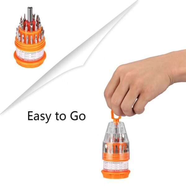 31in1 Magnetic Screwdriver Set with 30 Bits Professional Tool Kit (4 Pc Set)