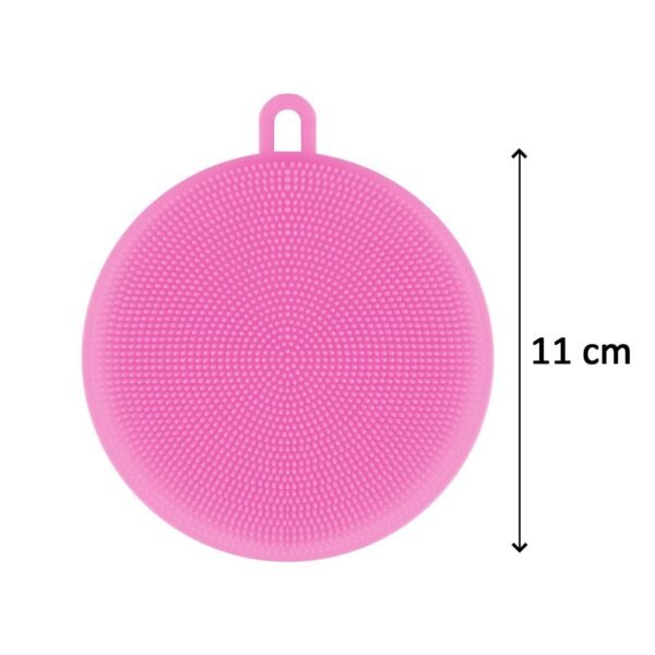 5image_40cebfca-9eb8-4323-b395-43d5dc602c11.jpg Silicone Dish Scrubber Sponge Mildew Free, Non Stick (Mix Color)
