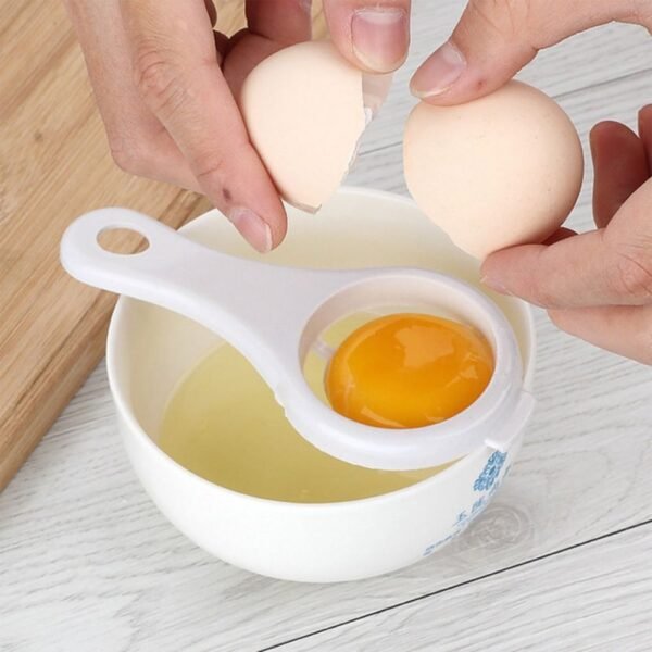 Egg Yolk Separator, Egg White Yolk Filter Separator, Egg Strainer Spoon Filter Egg