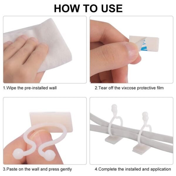 Wall Plant Climbing Clips for Plants and Poultry – 30 Pcs Set