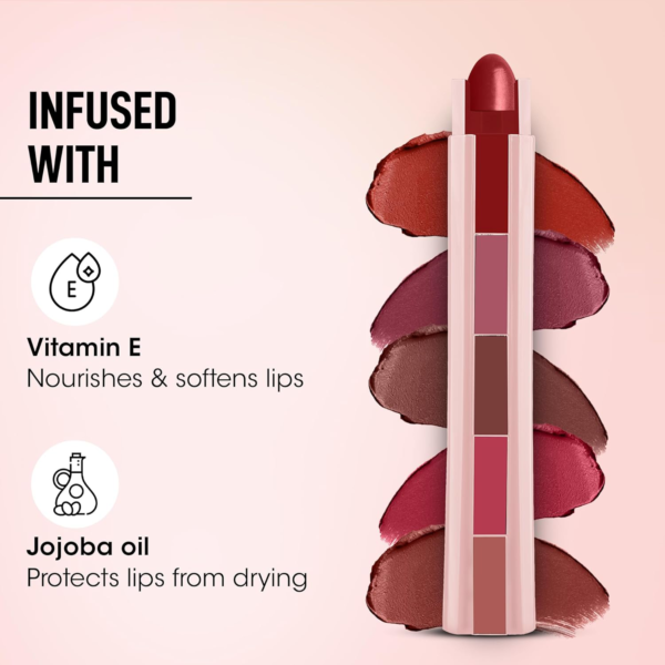 5in1Lipstick-05.png OG Beauty 5-in1 Sensational Lipstick (7.5 GM)